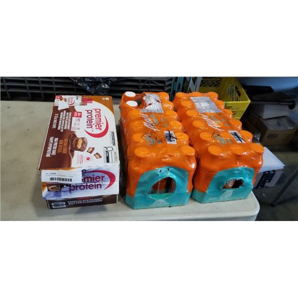 3 CASES OF PROTEIN DRINKS  - 2 ALANI SALTED PRETZEL AND 1 PREMIER CHOCOLATE PEANUT BUTTER