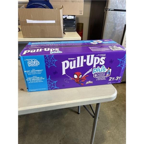 NEW BOX OF HUGGIES PULL UP DIAPERS 2T-3T