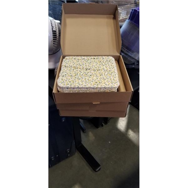 3 BOXES OF WASHABLE & REUSABLE PAPER TOWERS. 24 PADS PER PACK