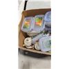 Image 2 : VINTAGE TEA SET AND APPROX 14 STORAGE CONTAINERS