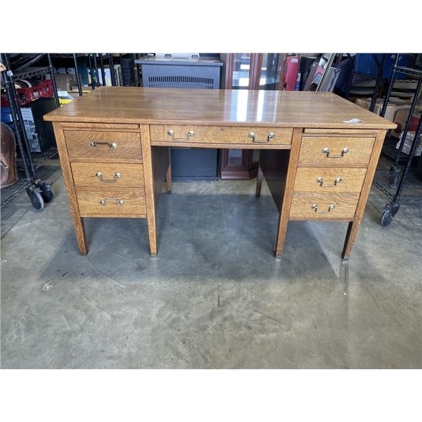 VINTAGE OAK DESK