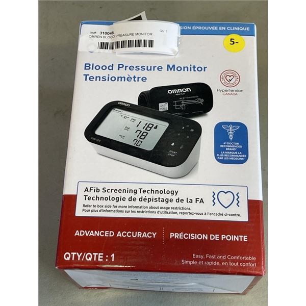 OMREN BLOOD PREASURE MONITOR