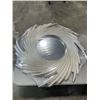 Image 2 : BRAND NEW 3FT x 3FT CIRCULAR DECORATIVE WALL MIRROR IN BOX