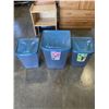 Image 1 : 3 STORAGE TOTES WITH LIDS