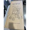 Image 1 : 4-WHEEL BLACK PET STROLLER