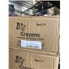 Image 3 : LOT OF 4 BOXES OF CRAYON 24 PER PACK
