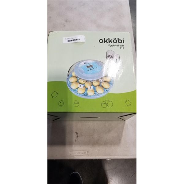 OKKOBI EGG INCUBATOR E18