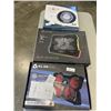 Image 1 : TYRE MODEL CLOCK AND 2 KLIM LAPTOP COOLING PAD