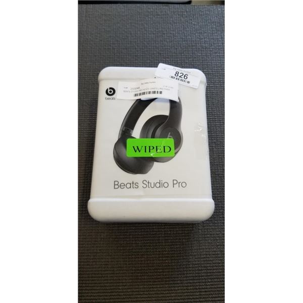 BEATS STUDIO PRO NOICE CANCELLING OVER EAR BLUETOOTH HEADPHONES - TESTED WORKING, RETAIL $469