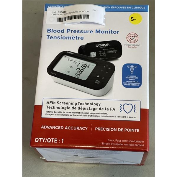 OMREN BLOOD PREASURE MONITOR
