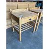 Image 2 : PAIR OF PINE SIDE TABLES