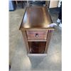 Image 1 : WOODEN BEDSIDE TABLE