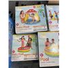 Image 3 : 7 ASSORTED INTEX INFLATABLE AND HARD POOLS AND POOL TOYS