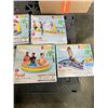 Image 4 : 7 ASSORTED INTEX INFLATABLE AND HARD POOLS AND POOL TOYS