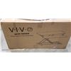 Image 1 : VIVO BLACK CARBON FIBRE DESK RISER