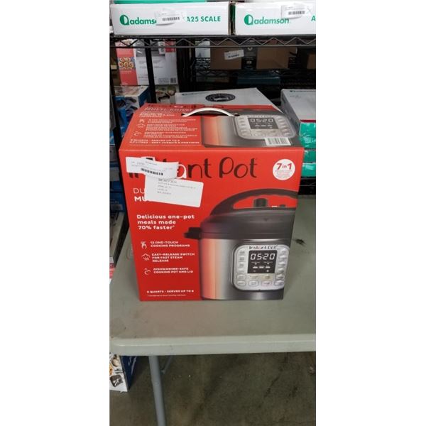 INSTANT POT DUO V5 7-IN-1 6QT ELECTRIC PRESSURE COOKER - TESTED WORKING, RETAIL $159