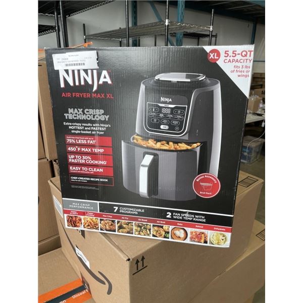 NINJA MAX XL 5.5QT AIR FRYER - TESTED WORKING, RETAIL $249