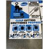 Image 2 : 3 NEW CASES OF GUTTER WHISKERS, 117FT TOTAL, RETAIL $220 +, EACH KIT INCLUDES A GUTTER BRUSH
