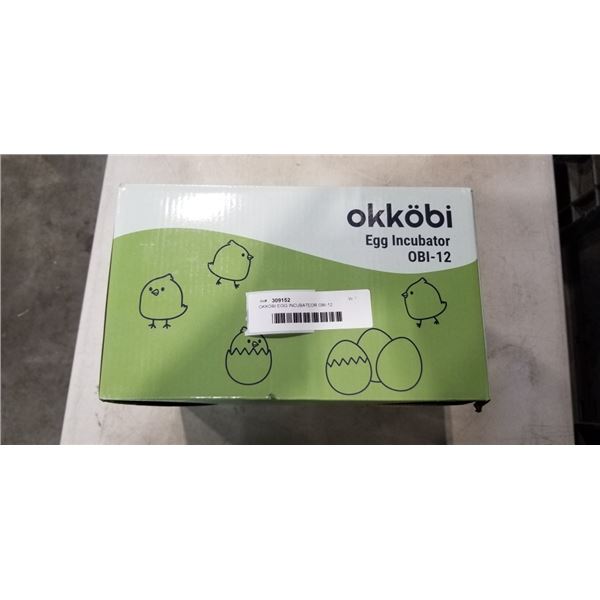OKKOBI EGG INCUBATEOR OBI-12