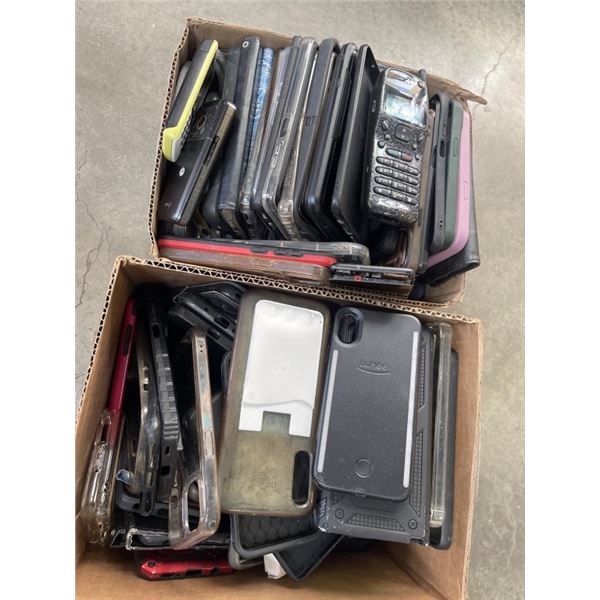 LARGE LOT OF ASSORTED CELLPHONE CASES