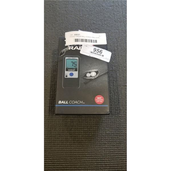 POCKET RADAR BALL COACH / PRO LEVEL SPEED TRAIN
