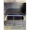 Image 2 : BLACK 2 DOOR AND 1 DRAWER DROP FILE CUPBOARD