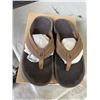 Image 1 : NEW OLUKAI HOKUA SIZE 14 MENS SANDLES. TAN/ TAN COLOR