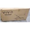 Image 1 : VIVO GRAY / BLACK DESK RISER