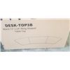 Image 2 : NEW VIVO BLACK 71 X 24 WING SHAPED TABLE TOP