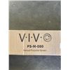 Image 2 : VIVO PS-M-080 MANUAL PROJECTOR SCREEN