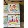 Image 4 : 7 ASSORTED INTEX INFLATABLE AND HARD POOLS AND POOL TOYS