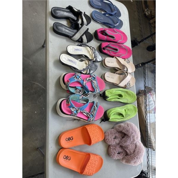 ASSORTED WOMANS MATCHING SHOES