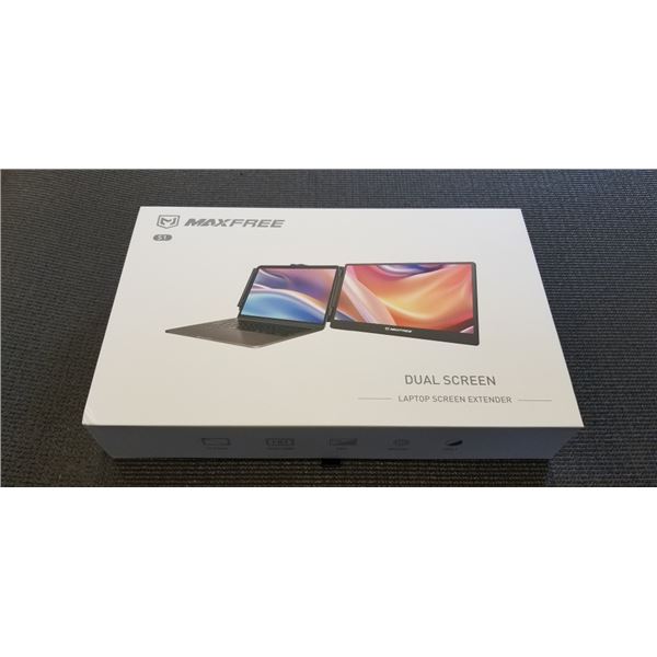 MAXFREE S1 DUAL PORTABLE MONITOR LAPTOP SCREEN EXTENDER