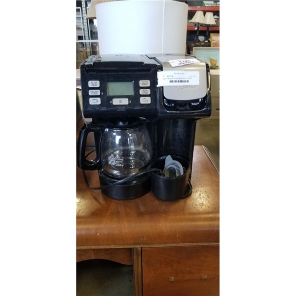HAMILTON BEACH FLEXBREW TRIO COFFEE MAKER - TESTED WORKING
