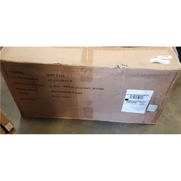NEW BODY GLOVE PORTER INFLATABLE SUP YAK KIT