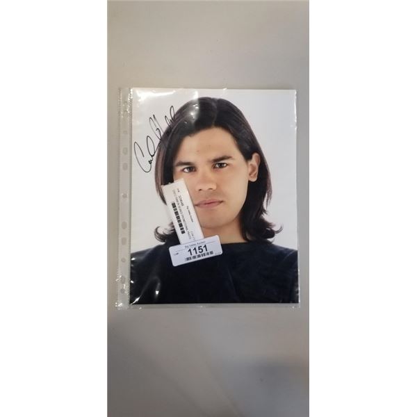 CISCO RAMON SIGNED PROMOTIONAL PHOTO