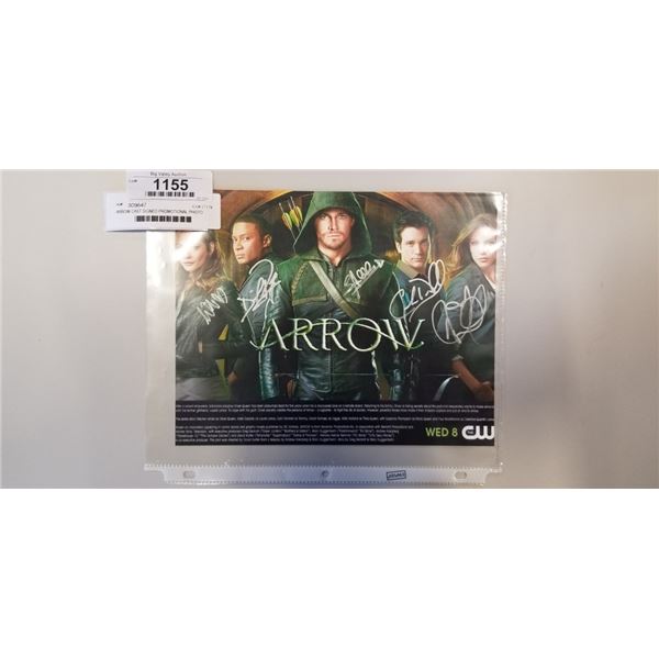 ARROW CAST SIGNED PROMOTIONAL PHOTO