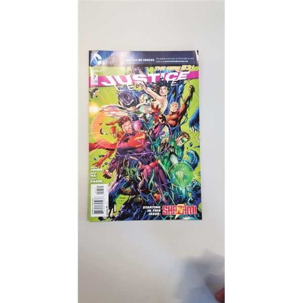 JUSTICE LEAGUE ISSUE #7 COMIC BOOK