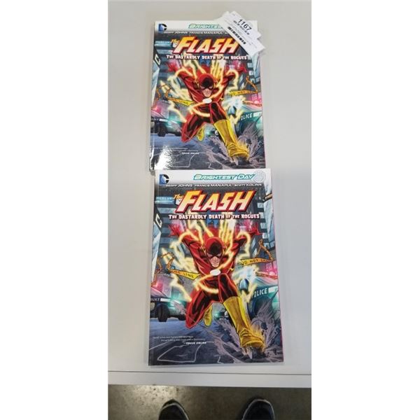THE FLASH "THE DASTARDLY DEATH OF THE ROGUES" GRAPHIC NOVEL