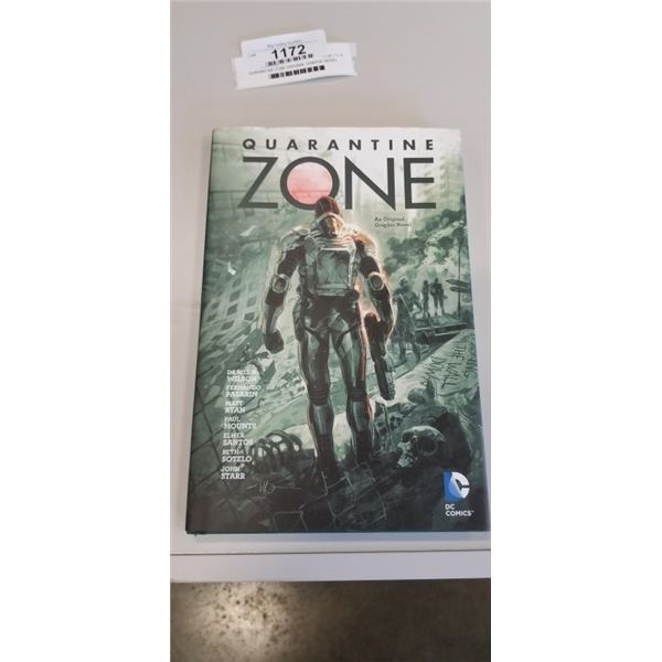 QUARANTINE ZONE ORIGINAL GRAPHIC NOVEL