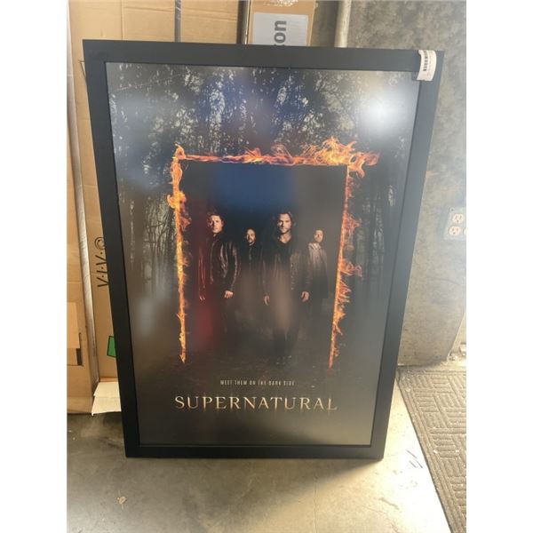 SUPERNATURAL "MEET THEM ON THE DARK SIDE" POSTER