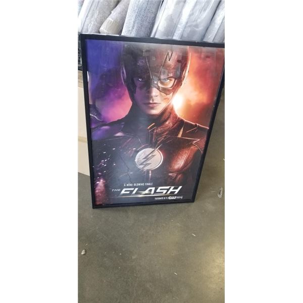 THE FLASH "MIND-BLOWING FINALE" POSTER SIGNED