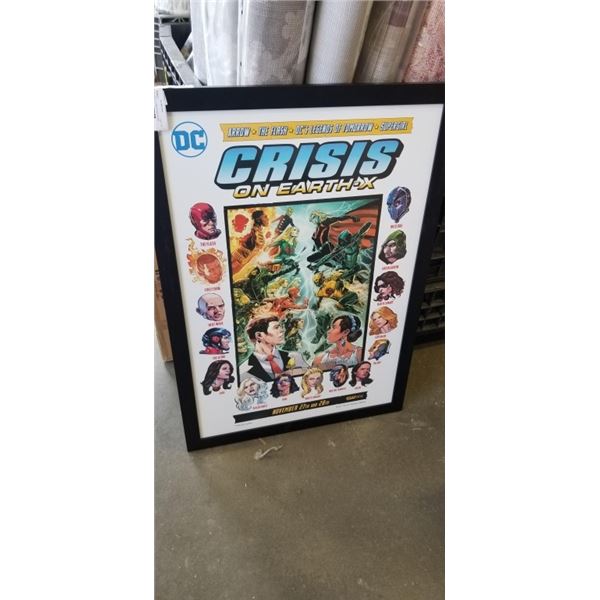 CRISIS ON EARTH-X COMIC-STYLE POSTER