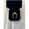 Image 4 : NEW 14K GOLD PLATED 1.5CT CUSHION CUT SIMULATED DIAMOND (CZ) RING, SIZE 6