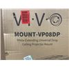 Image 3 : VIVO DROP CEILING EXTENDABLE PROJECTOR TRAY