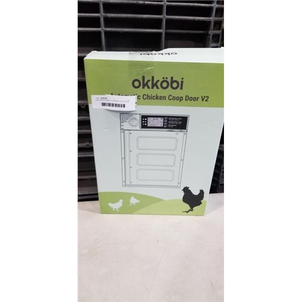 OKKOBI AUTOMATIC CHICKEN COOP DOOR C2