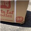Image 3 : BOX OF 96 READY TO EAT CHICKEN NOODLES PACKS BB 06/2026