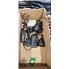 Image 2 : 2 BOXES OF WALKIE TALKIES, CHARGE CORDS, AND CABLES