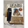 Image 2 : ANDIS PROFESSIONAL 2-SPEED DETACHABLE PLUS PET CLIPPER AND ANDIS CLIPPER OIL. WORKING. MODEL AG-2