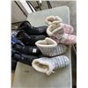 Image 2 : LARGE BOX OF MENS BOOTS AND LADIES SLIPPERS